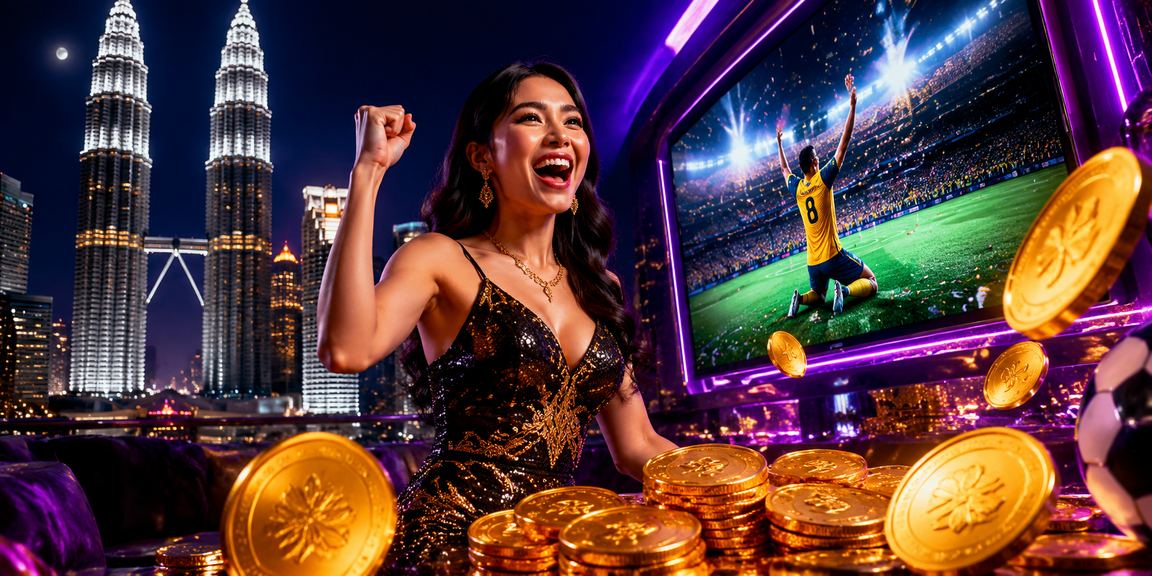 Suasana pertaruhan Kuala Lumpur gaya Melayu moden