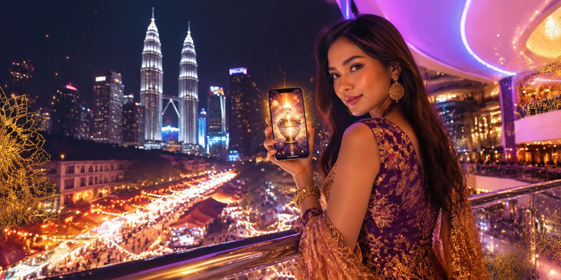 Pengguna Kuala Lumpur mengakses aplikasi kasino 40160 melalui telefon pintar dengan proses log masuk yang mudah
