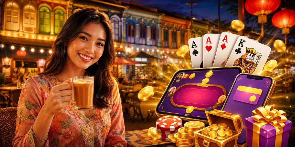 Permainan Teen Patti Penang gaya Melayu di platform digital